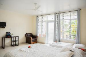Postel nebo postele na pokoji v ubytování Tivoli Aparthotel