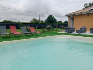 Fotografie z fotogalerie ubytování MAISON 9 COUCHAGES AVEC PISCINE v destinaci Soustons