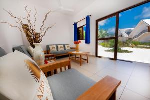 Χώρος καθιστικού στο Lazio Beach Residence