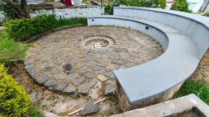 Magizham Homestay外面的花园