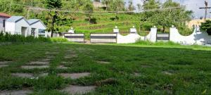 Magizham Homestay外面的花园