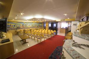 Posezení v ubytování B&B Garni Hotel Saxl
