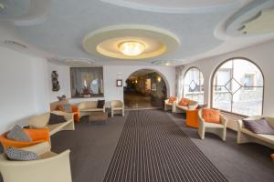 Posezení v ubytování B&B Garni Hotel Saxl