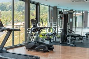 Fitness centrum a/nebo fitness zařízení v ubytování Enclave Nature Suites @ Bukit Tinggi
