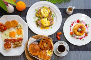 Možnosti raňajok pre hostí v ubytovaní Angkor Land Urban Boutique