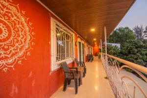 Balkón nebo terasa v ubytování Flora Ecostay Resort and Spa Lonavala