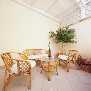 Posezení v ubytování B&B Corte Dei Taralli