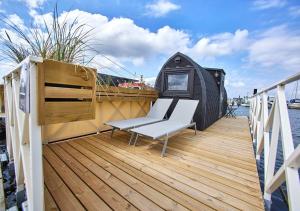 Fotografie z fotogalerie ubytování Boathouses - Overnat på vandet ved Limfjorden v destinaci Vinderup