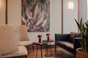 Posezení v ubytování PURO Hotel Poznań Stare Miasto