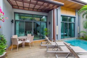 Kolam renang di atau dekat dengan Stylish 3BR Pool Villa Onyx H4, Gated Residence, Near Rawai & Naiharn Beach
