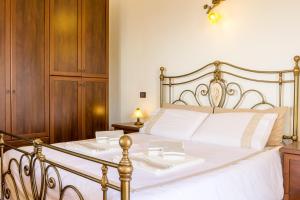 Posteľ alebo postele v izbe v ubytovaní A casa dù Rumanu - Taormina