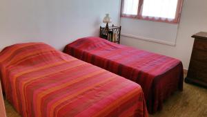 Giường trong phòng chung tại Appartement charmant centre ville