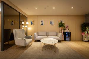 Posezení v ubytování Incheon Browndot Hotel Nonhyeon Soraepogu