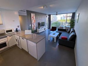 Kuchyň nebo kuchyňský kout v ubytování La Manga Beach Club bl 4 2 3C