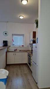 Kuchyň nebo kuchyňský kout v ubytování Apartmán 10