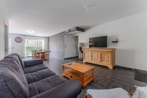 TV a/nebo společenská místnost v ubytování Maison Moderne à 10min des lacs - 6 couchages