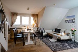 Posezení v ubytování Ferienwohnung Buhne73