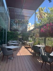 Balkón nebo terasa v ubytování Hilton Amman