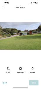a screenshot of the website of a soccer field at Chalet 77, Kings Chalet park,Cromer,North Norfolk. in Cromer