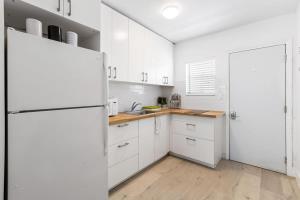 Η κουζίνα ή μικρή κουζίνα στο Lovely Studio in the Heart of Victoria Park