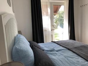 Postel nebo postele na pokoji v ubytování Wohnung Am Spitalgarten für 6 Personen