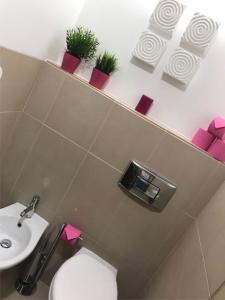 Koupelna v ubytování Salgados Apartment