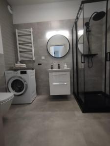 Ένα μπάνιο στο Nova Nowa Apartment