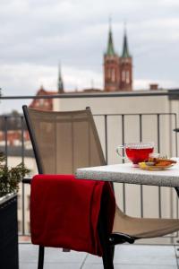 Balkón nebo terasa v ubytování Hotel Esperanto