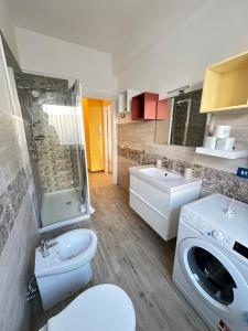 Et badeværelse på Il Giardino a Monte Sacro