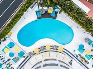an overhead view of a pool at a resort at Gold By Marina - Adults only in Playa del Ingles