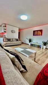 Svetainės erdvė apgyvendinimo įstaigoje NeriesResort 3 Rooms Suite iN Centrum