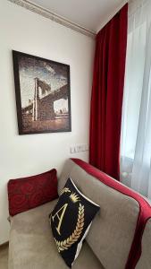 Svetainės erdvė apgyvendinimo įstaigoje NeriesResort 3 Rooms Suite iN Centrum