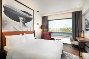 Voodi või voodid majutusasutuse Radisson Blu Hotel, Cluj toas