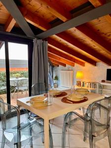 Posezení v ubytování Appartamenti Villa Lina