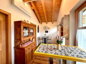 Kuchyň nebo kuchyňský kout v ubytování B&B dalla fattoria della Patty + 37 fotografií
