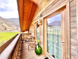 Nespecifikovaný výhled na hory nebo výhled na hory při pohledu z bed and breakfast
