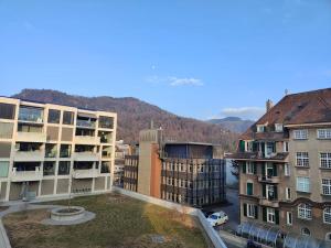 Nespecifikovaný výhled na hory nebo výhled na hory při pohledu z apartmánu