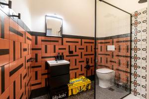 A bathroom at Appartamento Sacchi