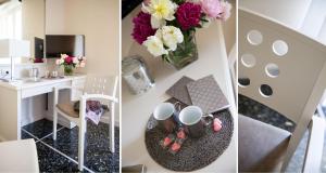 A kitchen or kitchenette at Hotel Mediterraneo