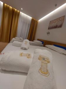 Postel nebo postele na pokoji v ubytování Villa-Leandro