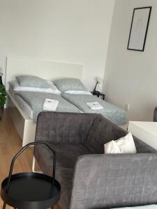 Posezení v ubytování Apartmán ERUDITO XXVI centrum Jihlava