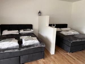 Postel nebo postele na pokoji v ubytování Camp Marina Ribbrock + 27 fotografií