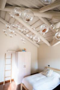 Postel nebo postele na pokoji v ubytování FARM HOUSE
