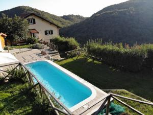 Vista de la piscina de Country house with pool and view sea terrace o d'una piscina que hi ha a prop