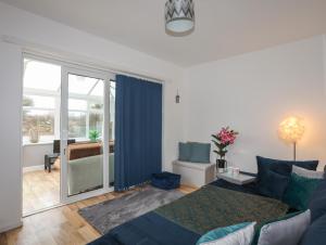 Voodi või voodid majutusasutuse Gwen Y Wawr toas