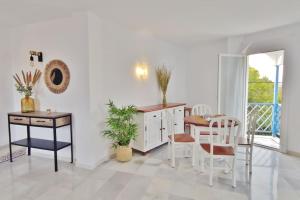 Χώρος καθιστικού στο Sol y Luz