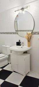 Koupelna v ubytování VV-Badana Stay - Amplio y luminoso piso con balcón en Tazacorte