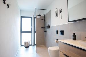 Koupelna v ubytování Siebenschläfer Appartements