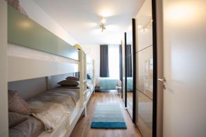 Postel nebo postele na pokoji v ubytování Siebenschläfer Appartements
