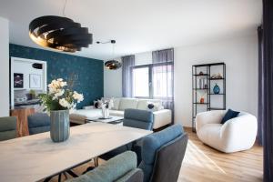 Posezení v ubytování Siebenschläfer Appartements